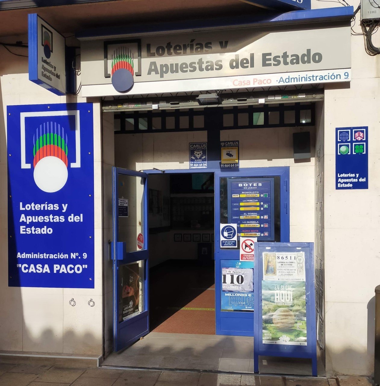 Fachada actual de Casa Paco